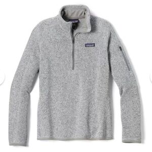 Patagonia Gray Quarter-Zip Sweatshirt